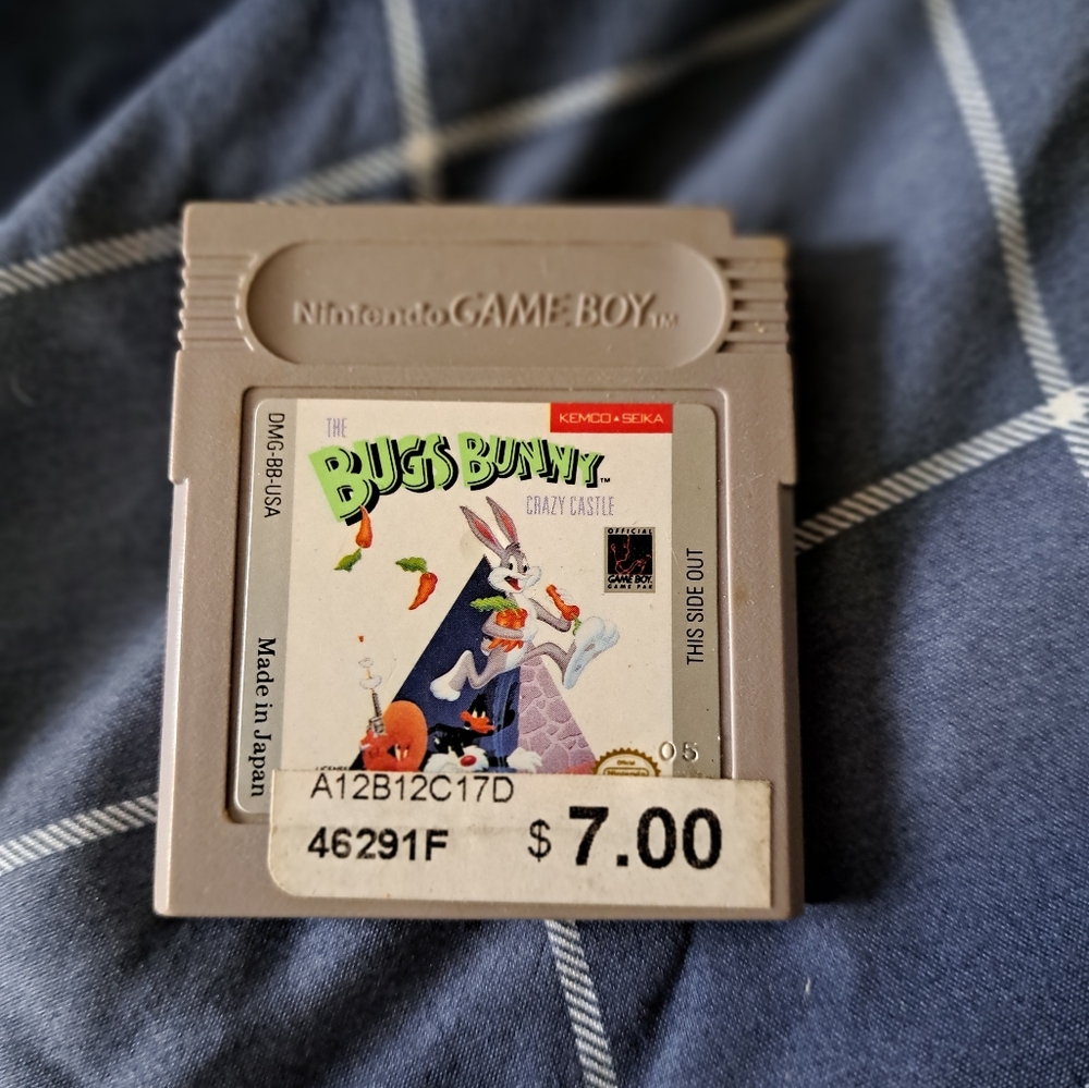 Nintendo Game Boy Cartridge - Bugs Bunny Crazy Castle